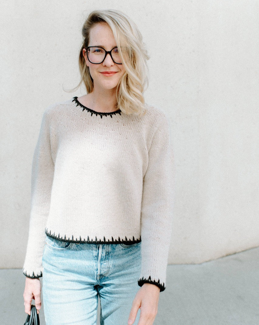 CCSweater und Slingpumps