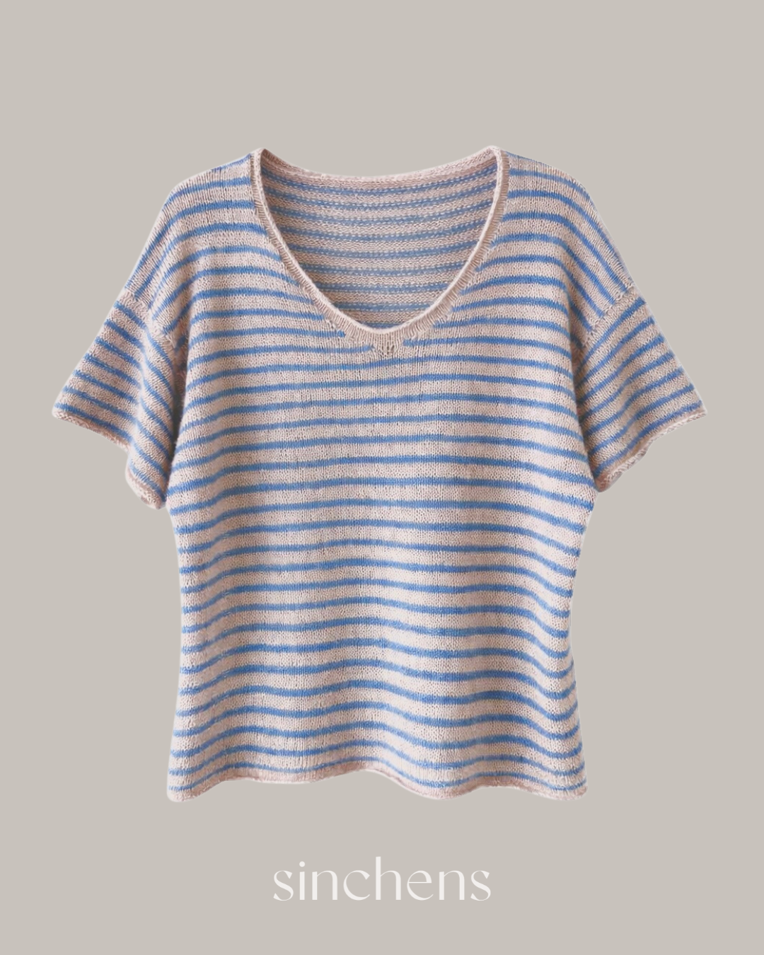 Strickanleitung - Linen Bloom TEE