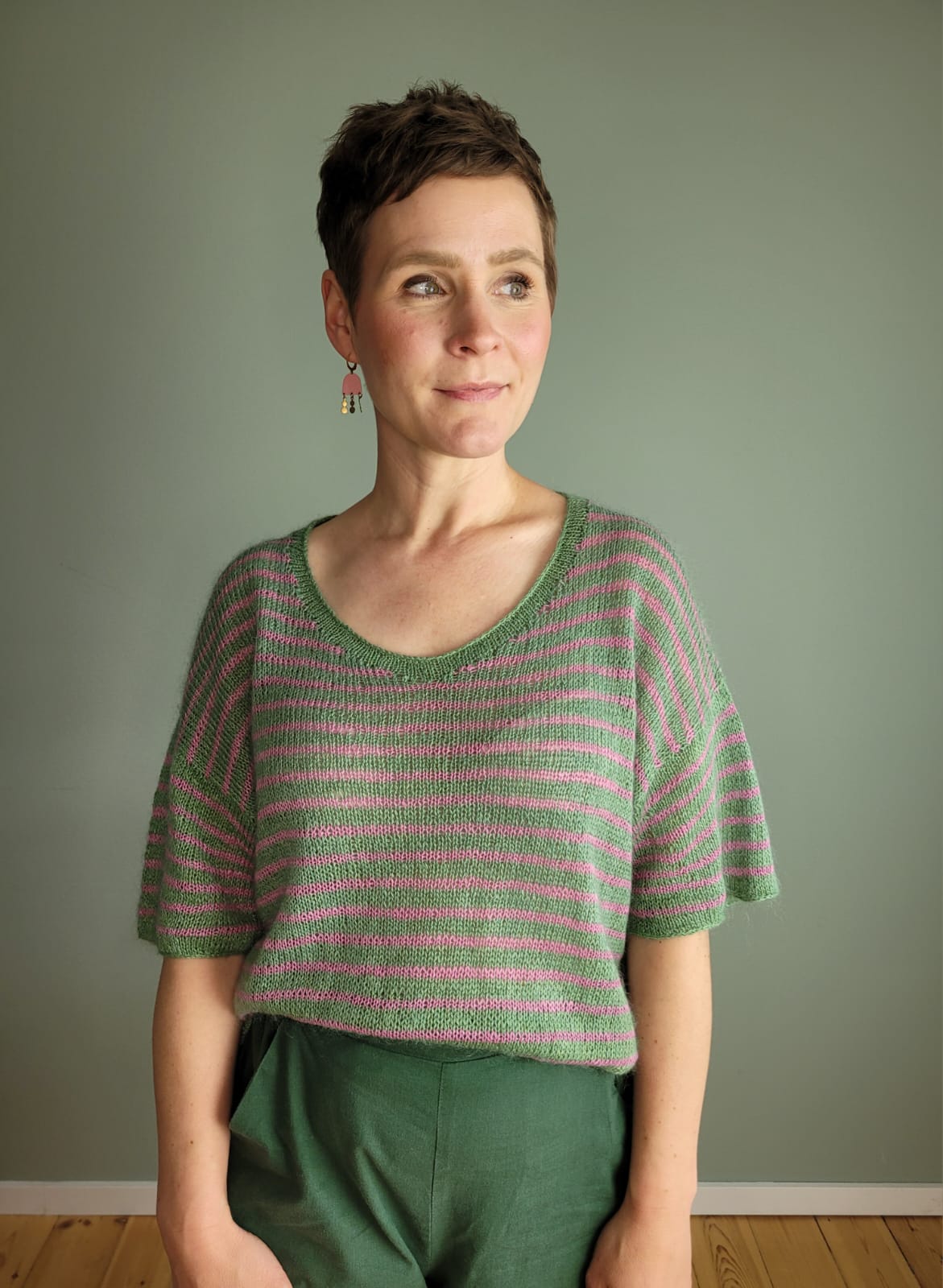 Strickanleitung - Linen Bloom TEE