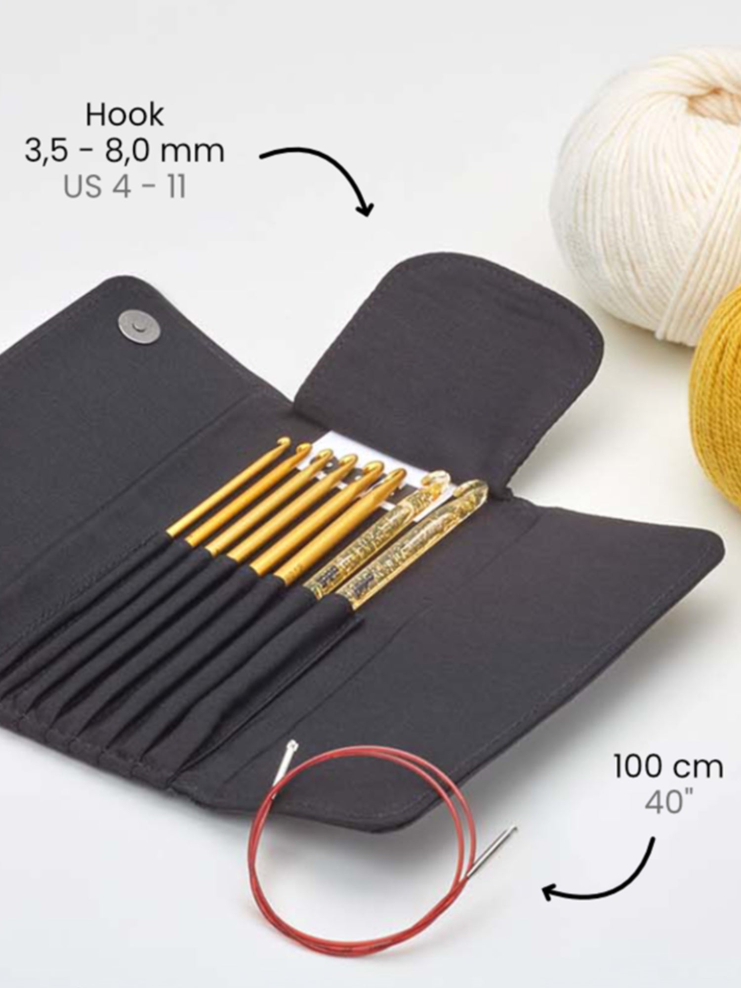 addiClick Häkelnadel-Set