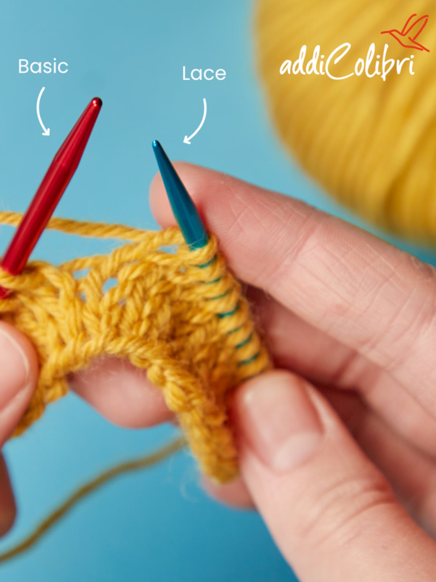 addiColibri Nadelspiel – einzeln (2–8 mm)