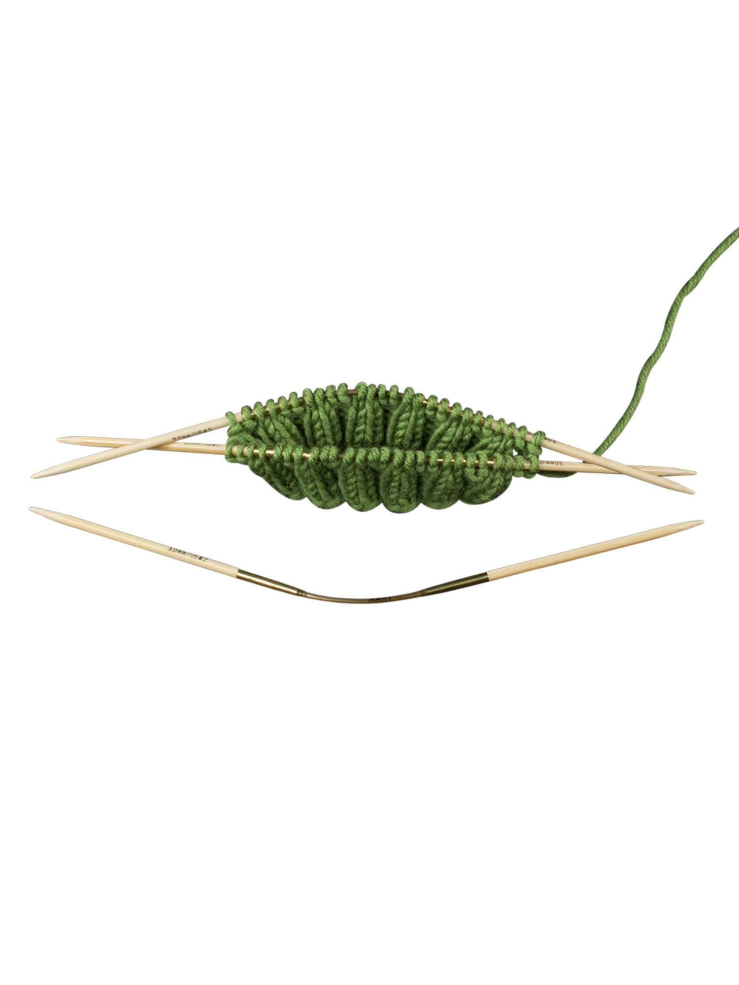 addiCraSyTrio Bamboo Short - einzeln 24 cm (2 - 5 mm)