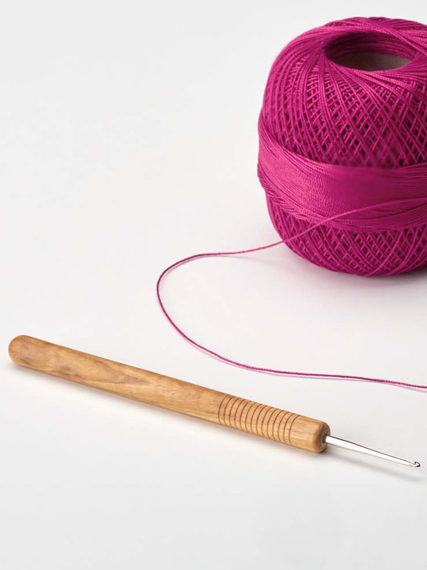 addiNature Olive Wood Garnhäkelnadel - einzeln