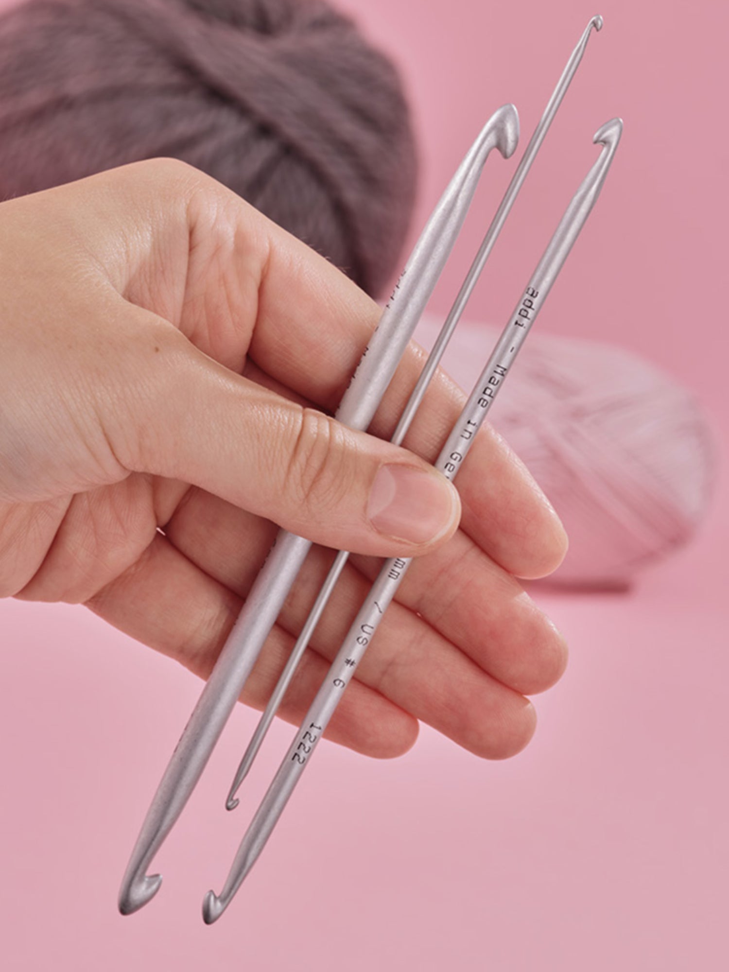 addiTun Tunesische Doppelhäkelnadel - einzeln (2 - 6 mm)