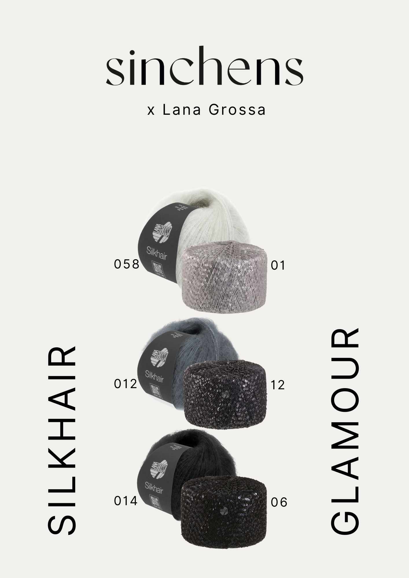 kuratierte Farbmatches - Silkhair + Glamour