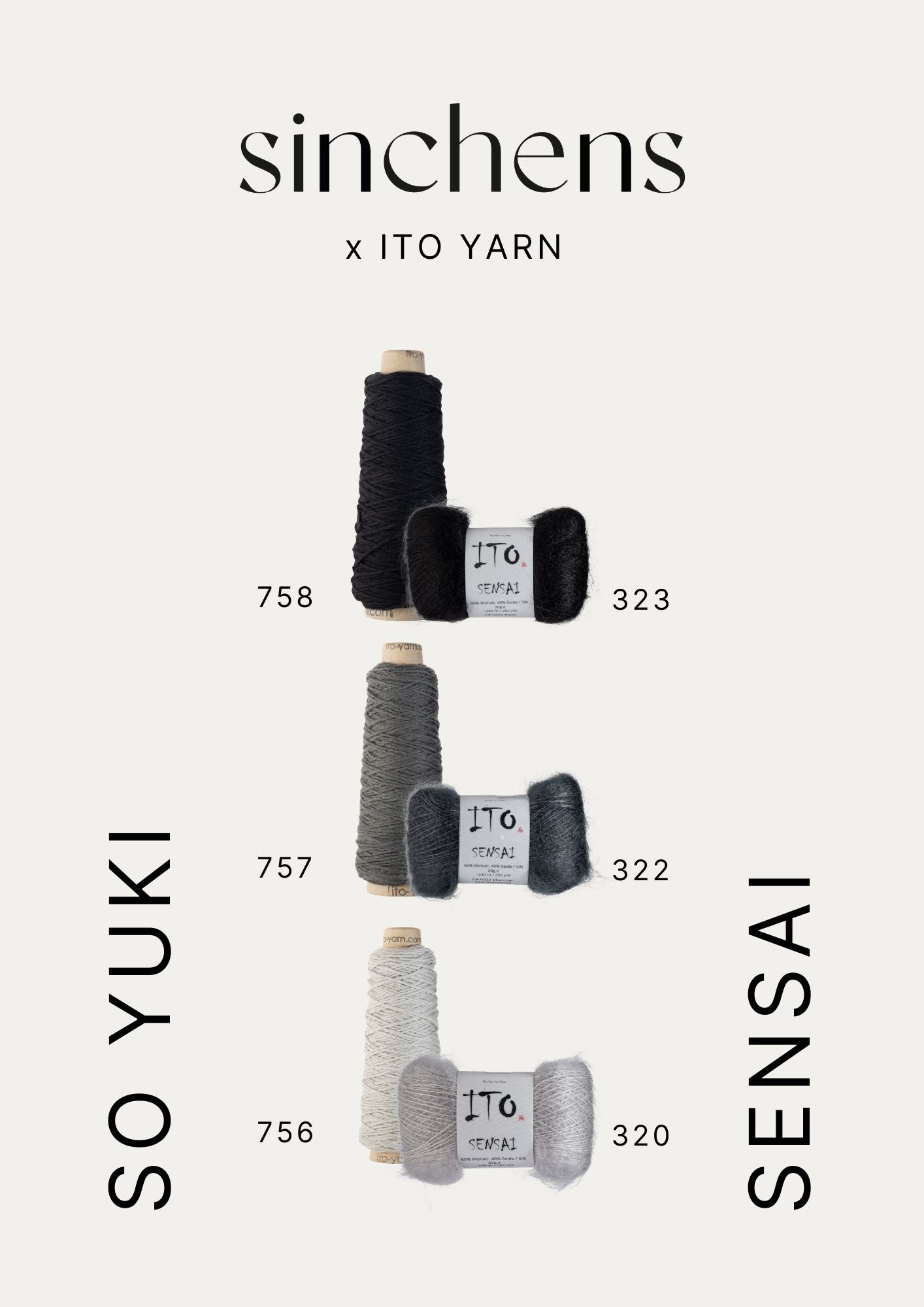 kuratierte Farbmatches - SO YUKI + SENSAI