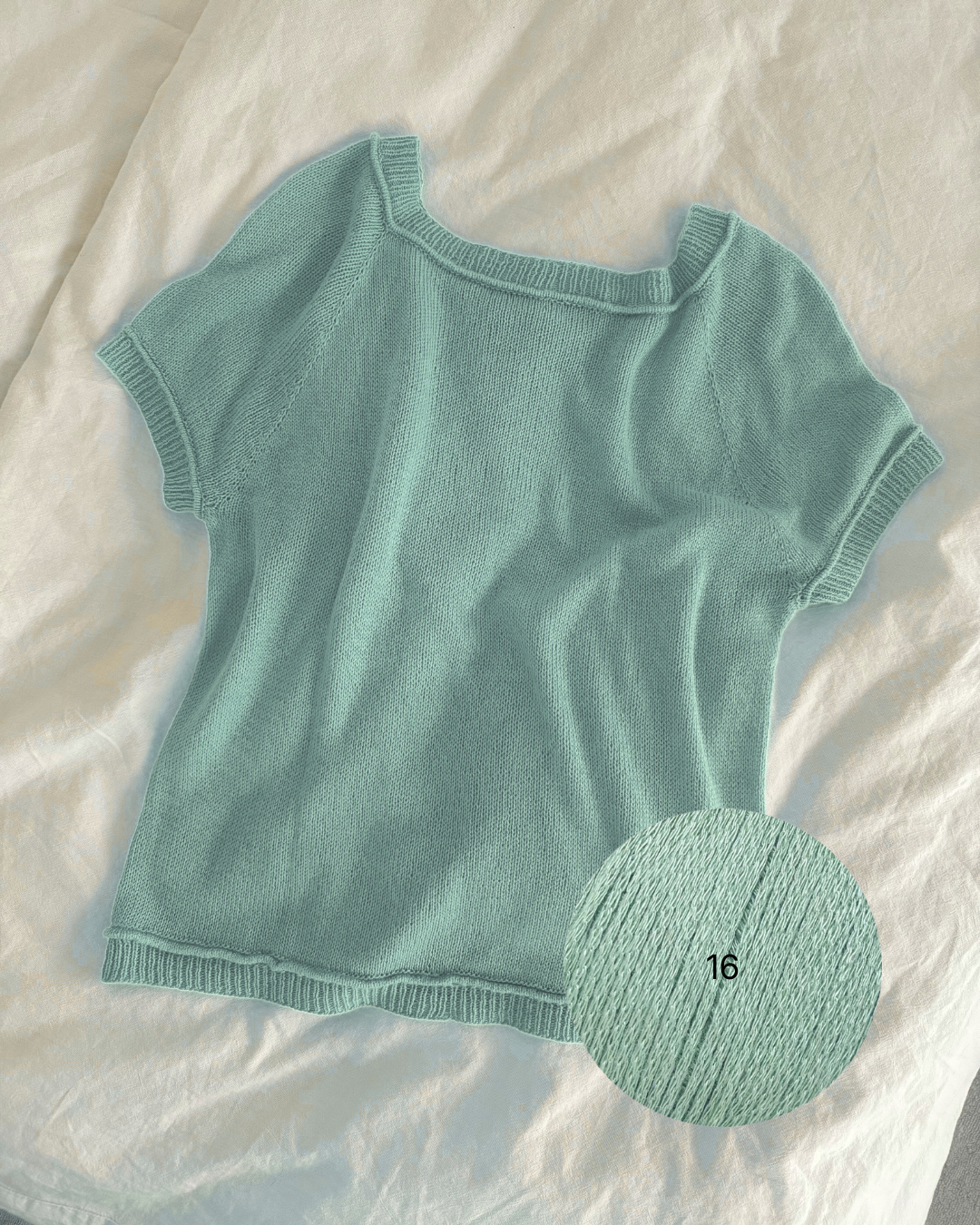 Strickanleitung - Neptun Tee