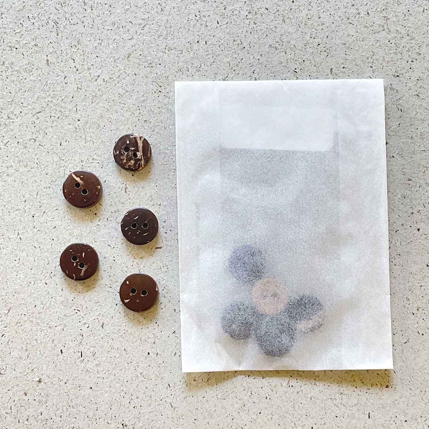 KOKOSKNÖPFE Set 5x