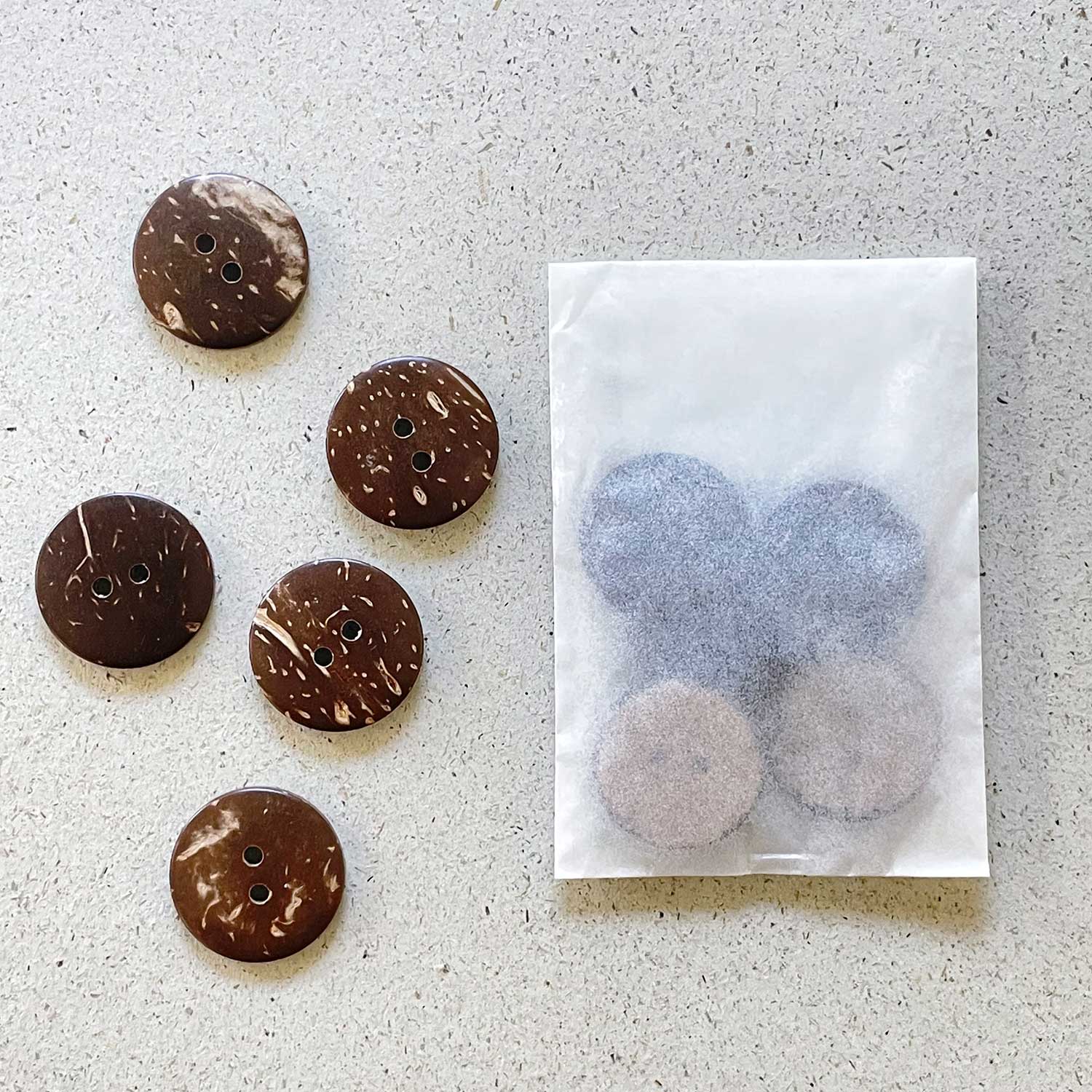 KOKOSKNÖPFE Set 5x