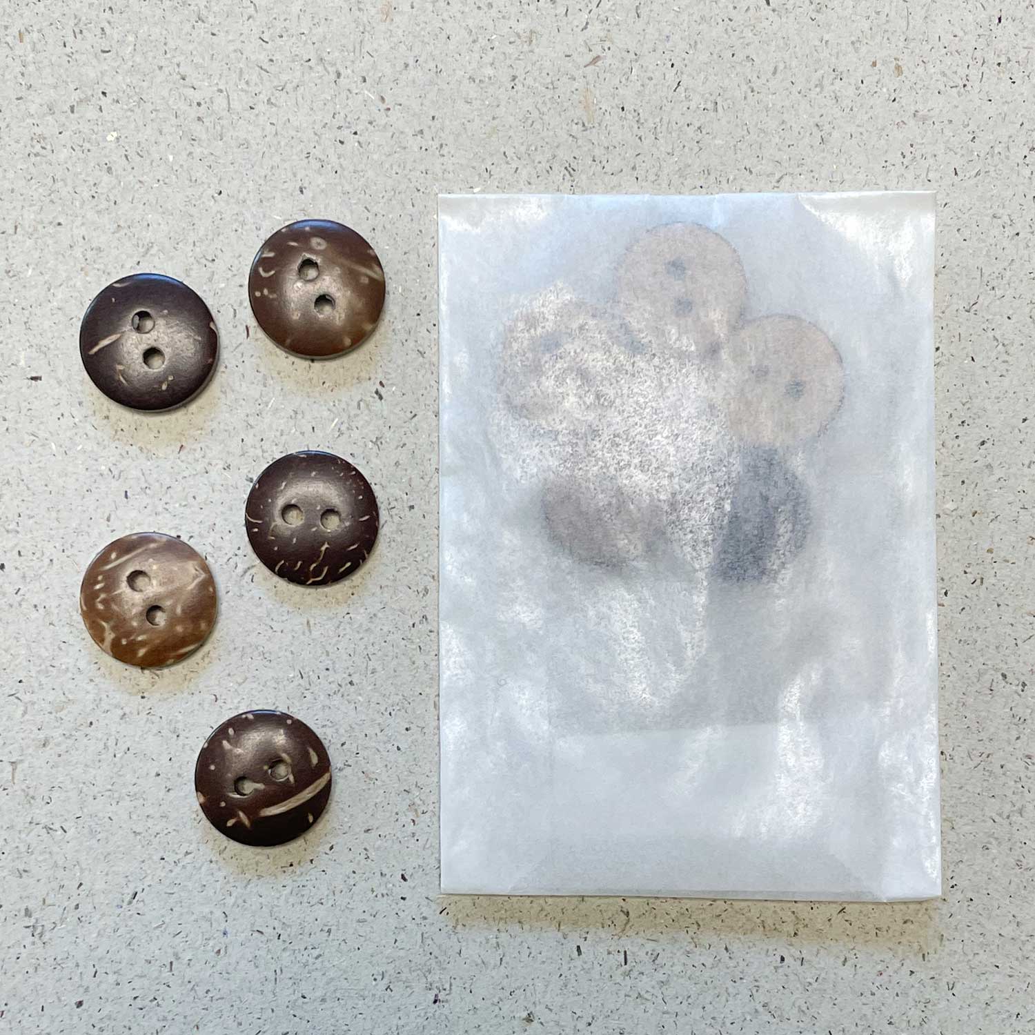 KOKOSKNÖPFE Set 5x