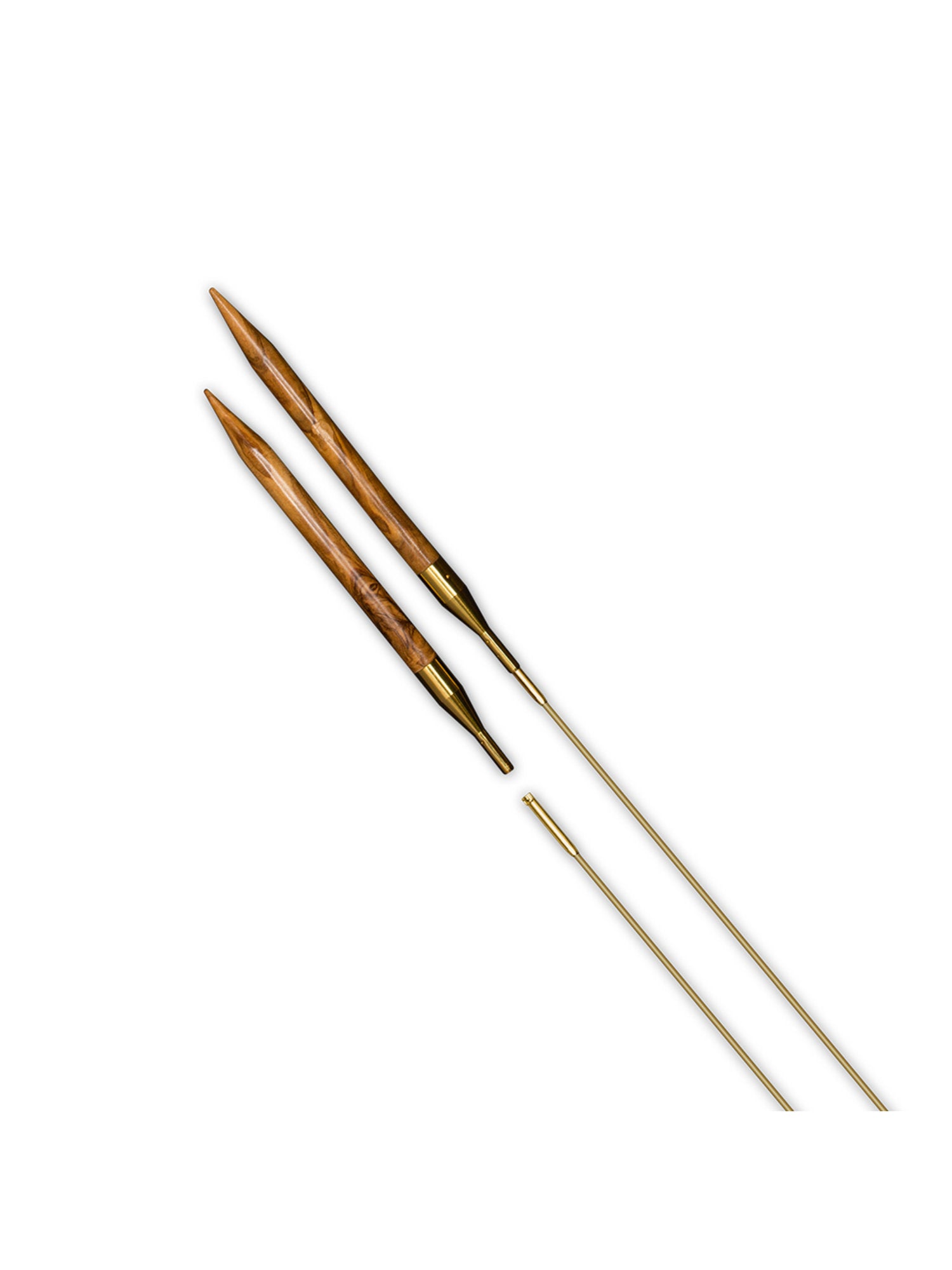 addiClick Nature Olive Wood Spitzen - einzeln (3,5 - 10 mm)