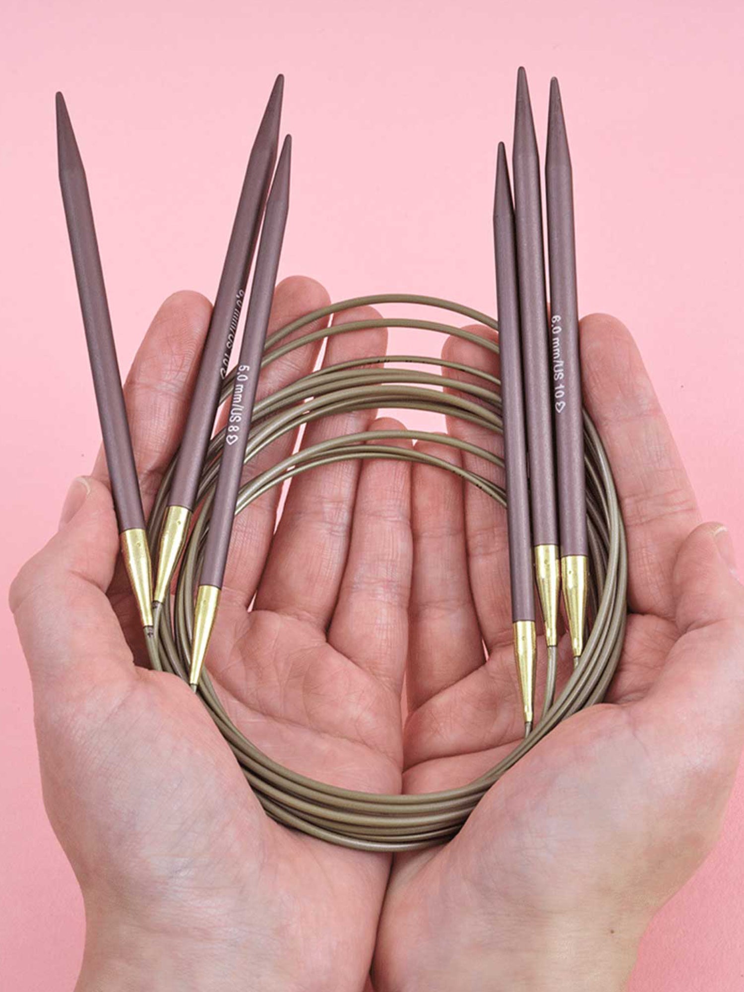 addiMystic Lace Rundstricknadel - 60, 80, 120 cm (2,25 - 8 mm)