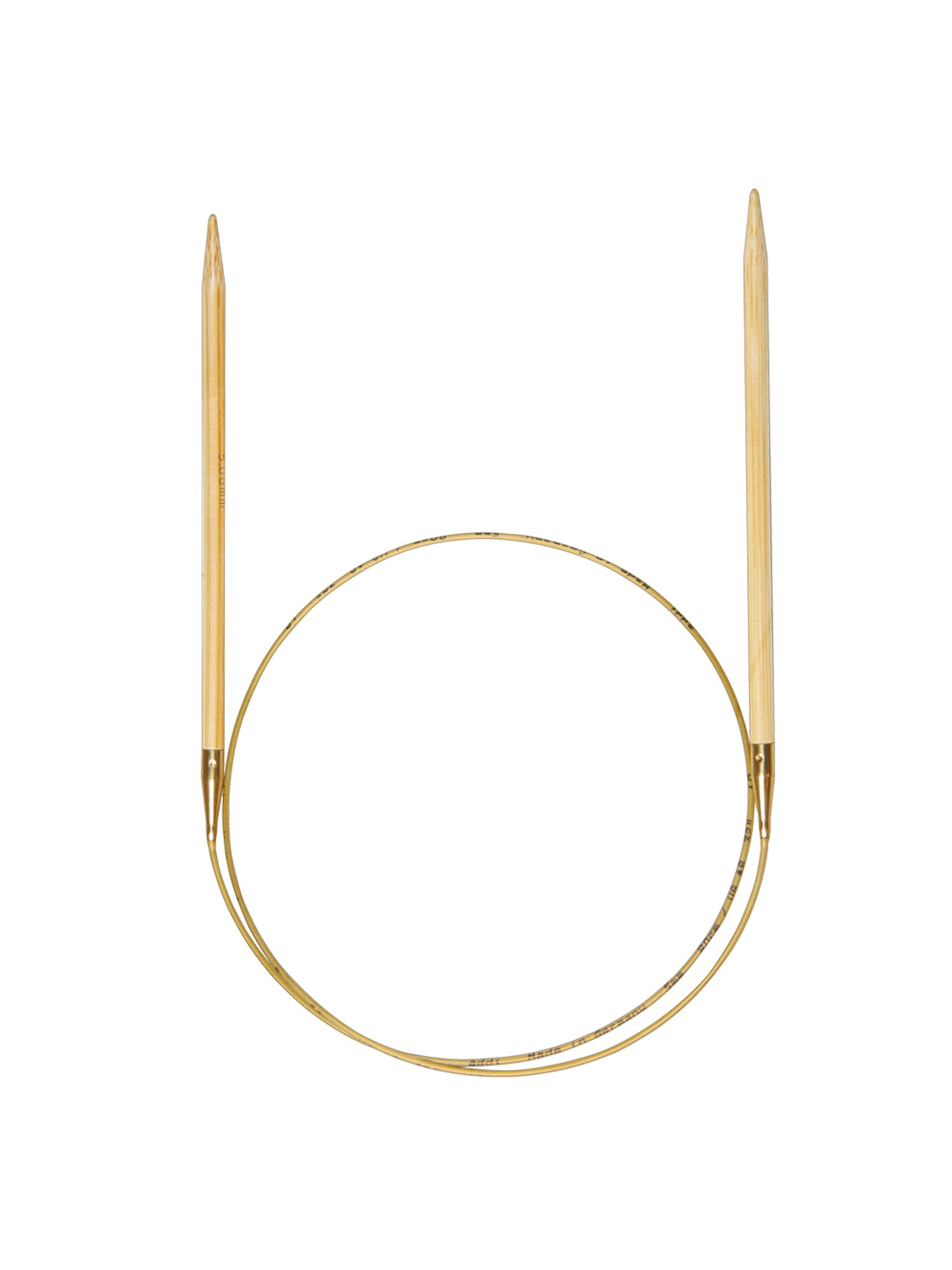 addiNature Bamboo Rundstricknadel – Länge 40–120 cm (2,5–9 mm)