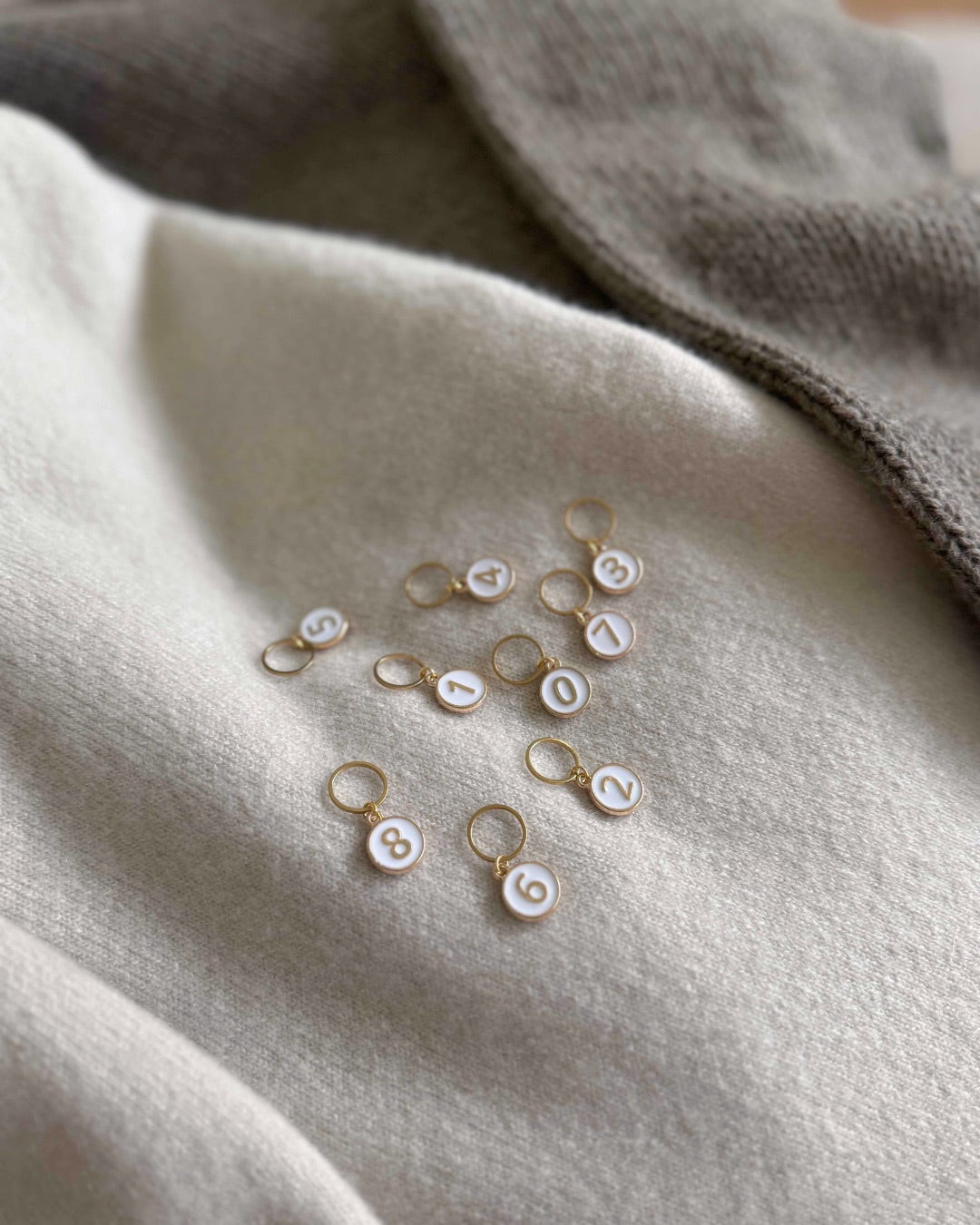 Maschenmarkierer - Zahlenanhänger