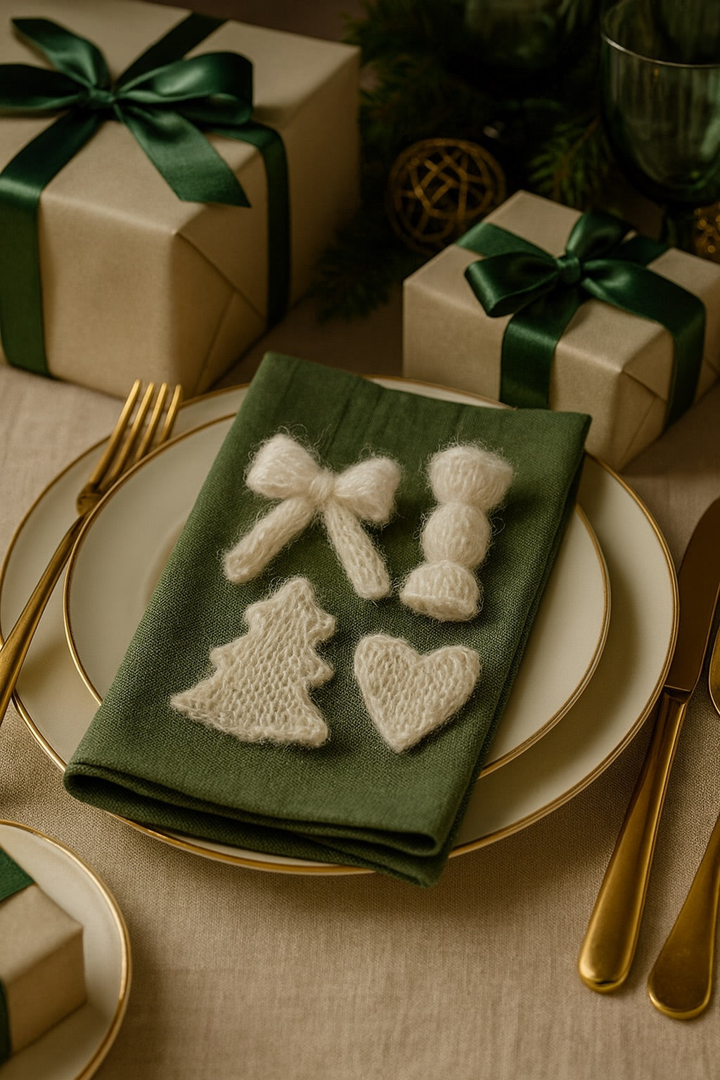 Strickanleitung - X-Mas Pins