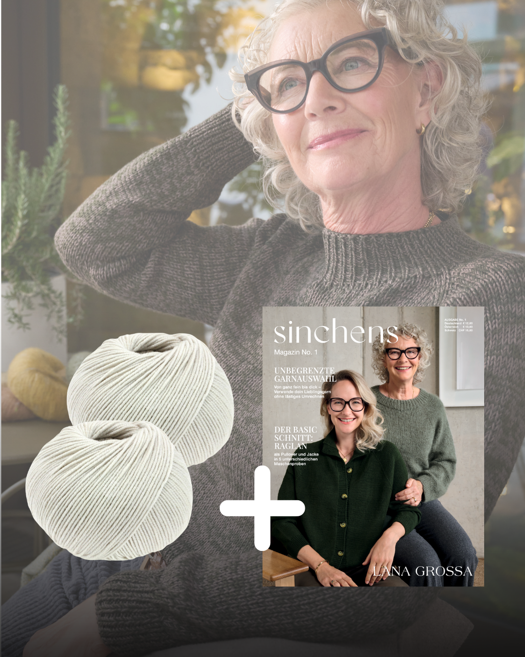 Classy Sweater No. 1 (Magazin + Garne)
